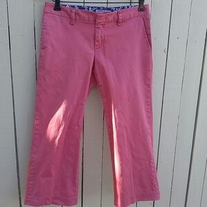 Vineyard Vines Vintage Red Wash Capris